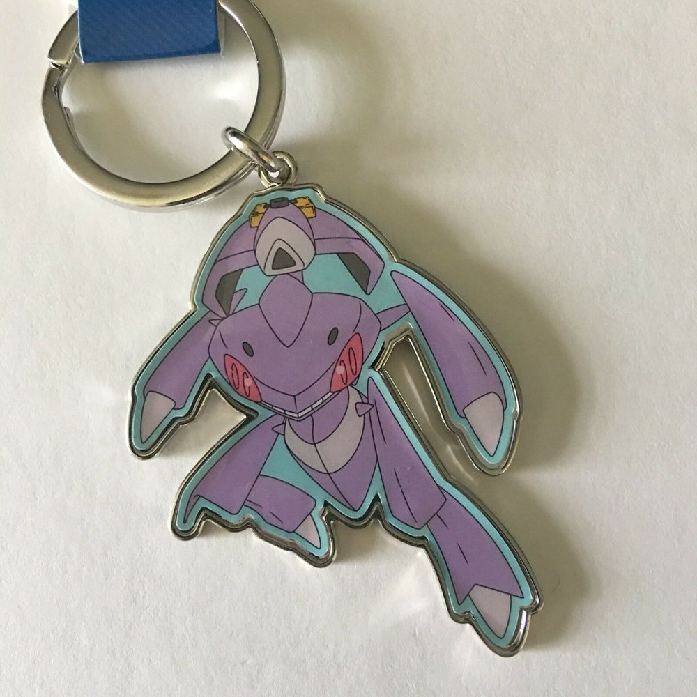 Pokemon GO Genesect Character Metal Key Chain Keychain Key Ring Nintendo New - Picture 3 of 12